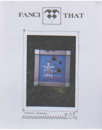 Scarecrow of the month CrossStitch chart, September 96