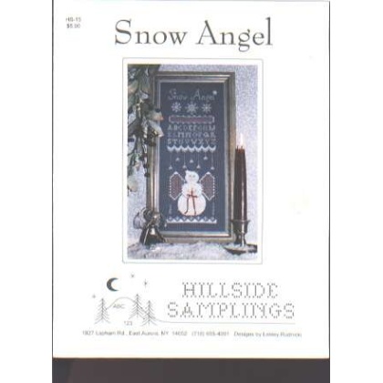 Snow angel by Hillside Samplings, HS-15