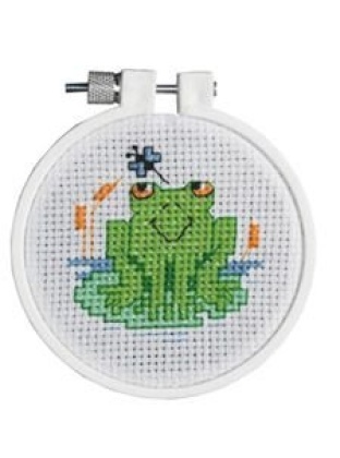 Soggy Froggy Counted CrossStitch Kit