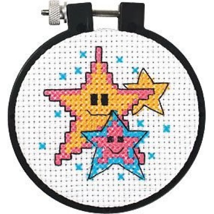 Star Pair Counted CrossStitch kit