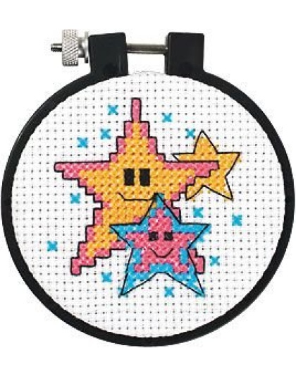 Star Pair Counted CrossStitch kit