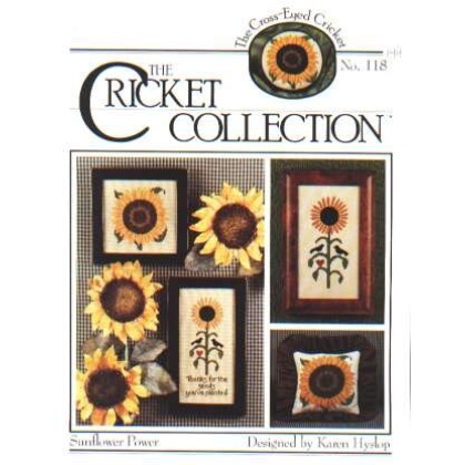 Sunflower power by Karen Hyslop, the Cricket collection 118