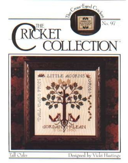 Tall oaks by Vicki Hastings, the Cricket collection 97