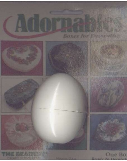 Adornables boxes for decorating EGG SHAPE