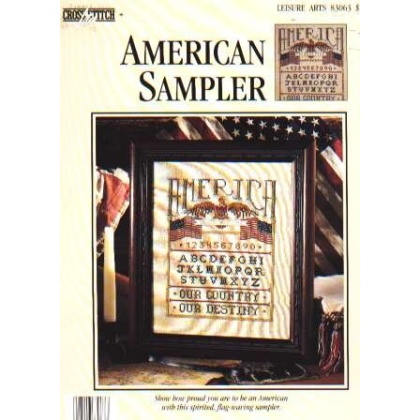 American Sampler, summer 1993 CrossStitch lites, 83063