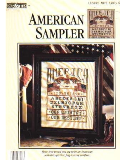 American Sampler, summer 1993 CrossStitch lites, 83063