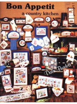 Bon Appetit a country kitchen by Dale Burdett (LAST ONE), 32 designs 5117