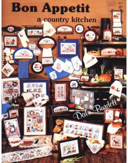Bon Appetit a country kitchen by Dale Burdett (LAST ONE), 32 designs 5117