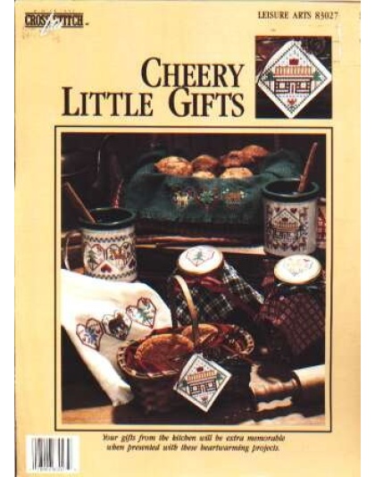 Cheery Little Gifts, Winter 1993 CrossStitch lites chart, 83027