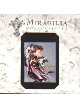 Christmas Flourishes by Mirabilia designs, 32 count, 13 1/4 x 16 3/8
