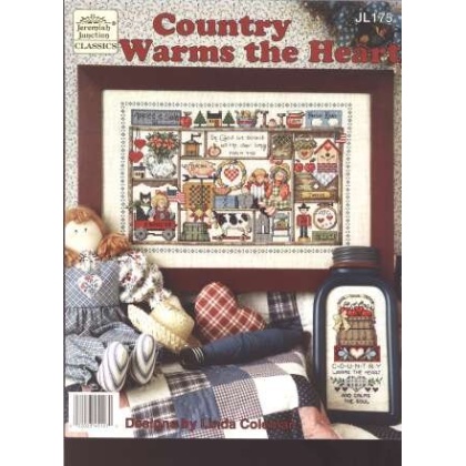 Country Warms the Heart , classics CrossStitch JL175