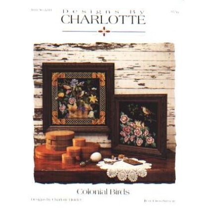 Designs by Charlotte Colonial Birds CrossStitch leaflet