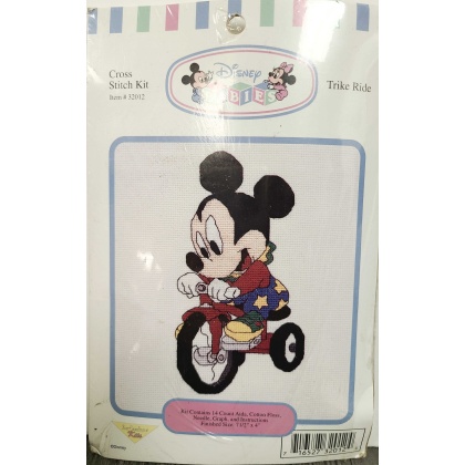 Disney Babies Trike ride CrossStitch kit