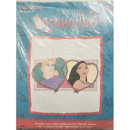 Disney Pocahontas CrossStitch Kit Hearts