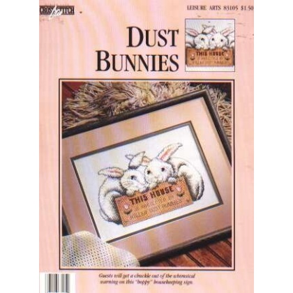 Dust Bunnies, spring 1994 CrossStitch lites, 83105