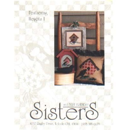 Feathering heights I CrossStitch leaflet by Sisters and best friends **LAST ONE**