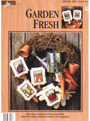 Garden Fresh, summer 1993 CrossStitch lites LAST ONE