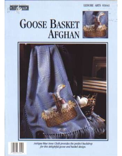 Goose Basket Afghan, Spring 1993 CrossStitch lites chart, 83041 LAST ONE