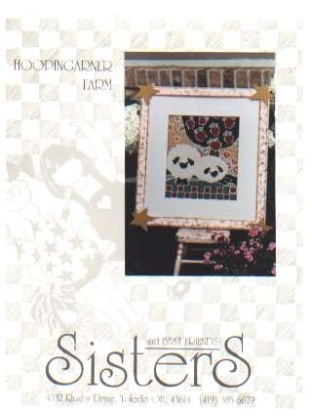 Hoopingarner farm CrossStitch leaflet by Sisters and best friends **LAST ONE**