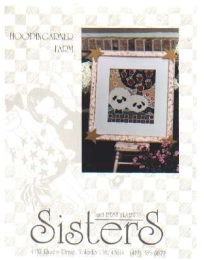 Hoopingarner farm CrossStitch leaflet by Sisters and best friends **LAST ONE**