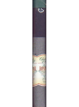 Hopscotch CrossStitch fabric, 100% cotton, 14ct, one piece, 15 inchx15 inch Navy/Nat