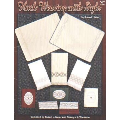 Huck weaving with Style 24 pages with great instructions by Susan L. Meier