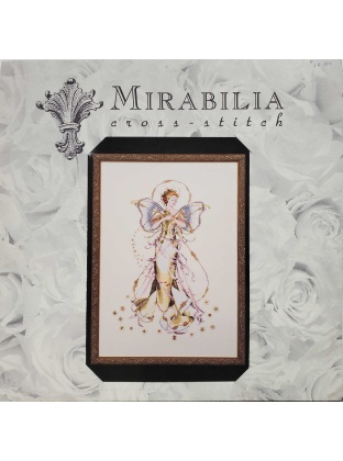 June's Pearl Fairy by Mirabilia designs, 32 count, 11 1/4 x 16 3/4