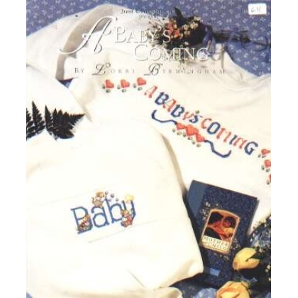 Just Crossstitch A Baby's Coming CrossStitch leaflet, 2257