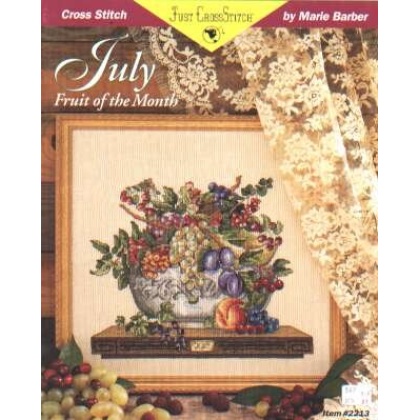 Just Crossstitch July fruit of the month 2213