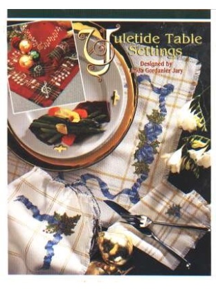 Just Crossstitch Yuletide Table settings CrossStitch leaflet