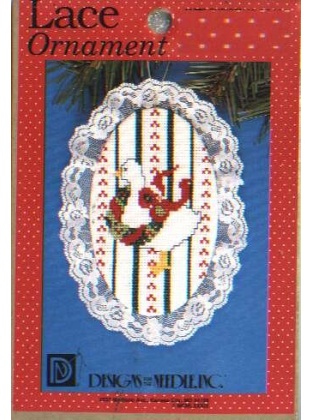 Lace ornament Christmas Goose CrossStitch kit