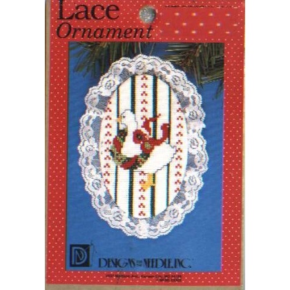 Lace ornament Christmas Goose CrossStitch kit