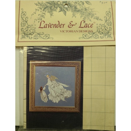 Lavender & Lace Victorian Designs CrossStitch Kit Angel of Mercy