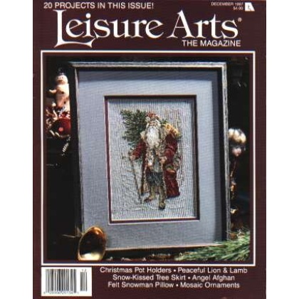 Leisure Arts, the magazine, 20 projects in this issue, Dec. 1997