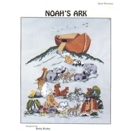 Noah's Ark designed CrossStitch leaflet by Betty Bosley *last one*