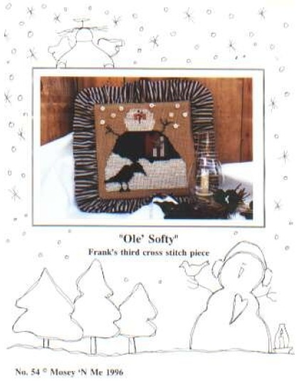 Ole' Softy Frank's third CrossStitch chart, 54 LAST ONE