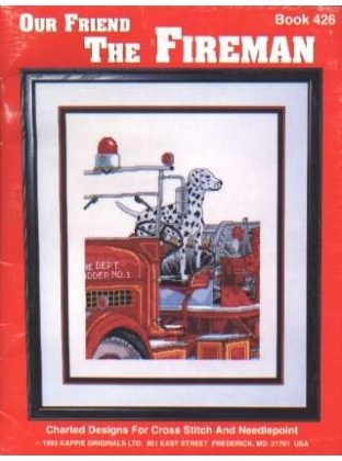 Our friend the fireman charted designs for CrossStitch and needlepoint, 426