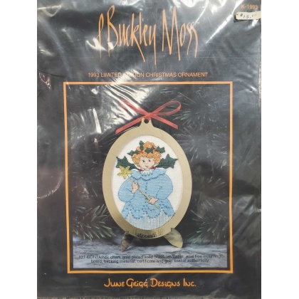 P. Buckley Moss Christmas Fairy, 1993 Limited Edition Christmas Ornament