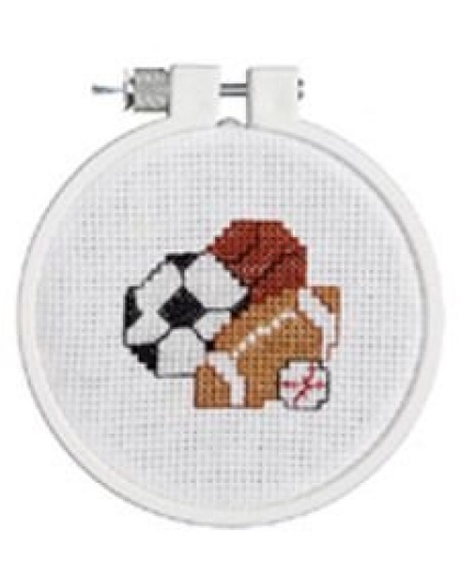 Play Ball Counted CrossStitch Kit