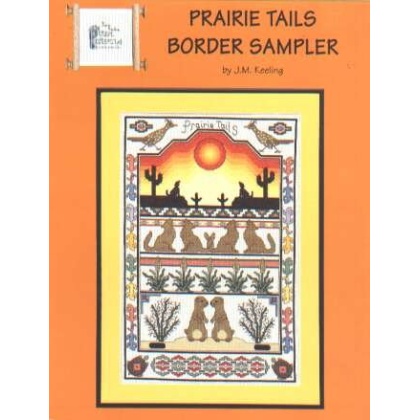 Prairie tails border sampler by J.M. Keeling