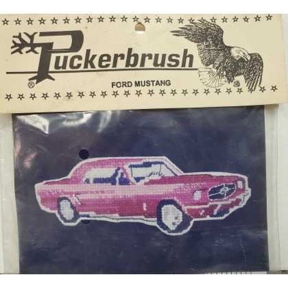 Puckerbrush Ford Mustang CrossStitch