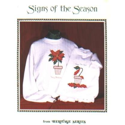 Signs of the season CrossStitch leaflet LAST ONE