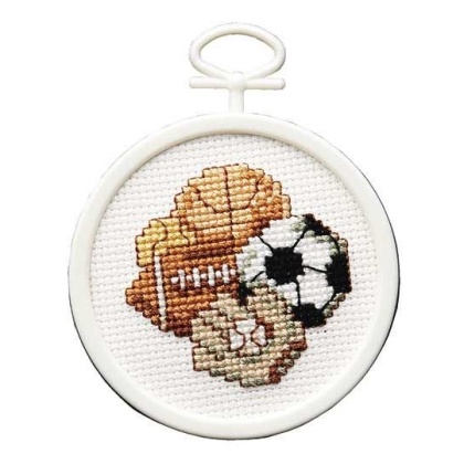 Sports Counted CrossStitch Kit 2-12 18 Count