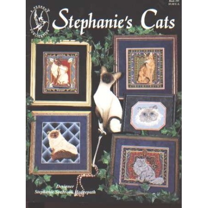 Stephanies cats, 8 designs by Stephanie Seabrook Hedgepath 195