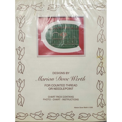 The Best Damn Band in the Land - Ohio CrossStitch Template by Marion Dove Werth