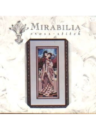 The kiss by Mirabilia designs, 32 count 7 3/4 x 19
