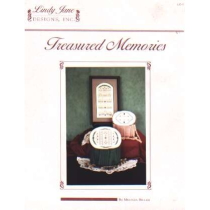 Treasured memories CrossStitch leaflet by Lindy Jane, LJD-5