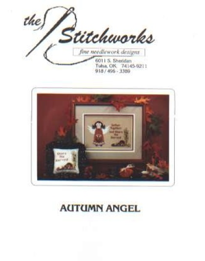 Autumn angels by the Stitchworks fine needlework designs