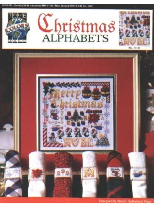 Christmas alphabets, by Sharon Sutherland Pope bcl-10190