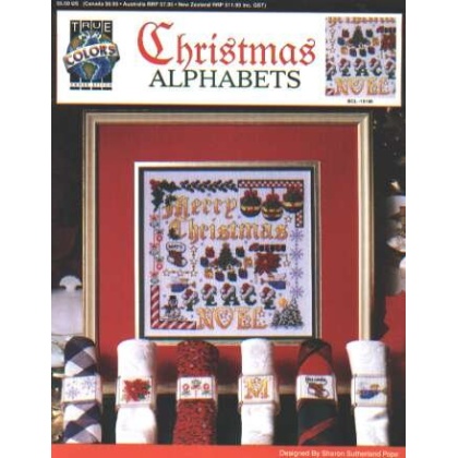 Christmas alphabets, by Sharon Sutherland Pope bcl-10190